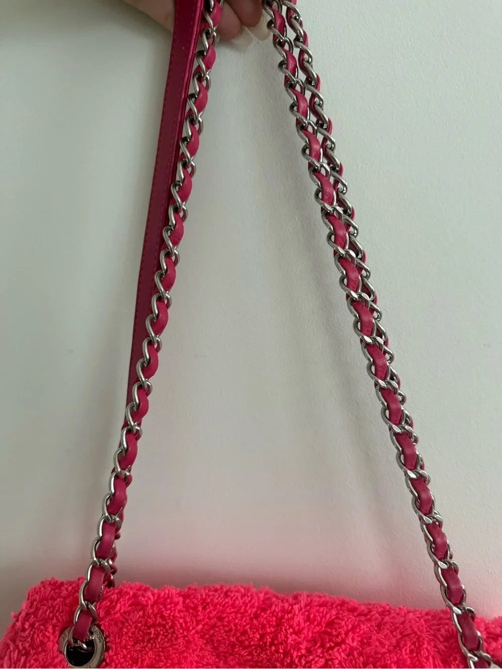 CHANEL Coco Beach Pink Flap Bag